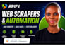 build custom apify web scrapers, actors and automation for any website